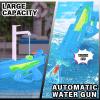 image2 Pack Electric Water Guns  Full Automatic Suction Power Soaker Blasters 32 FT Range Summer Outdoor Pool Auto Squirt Toys for Adults Kids RedBlue