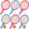 imageBadminton Racket Set for Kids Toddlers with Paddles Ball and Birdie  Junior Kindergarten Student Outdoor Sports Tennis Racquet Play Game Beach Toys6Pack