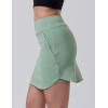 image:image3 Pack Womens Active Skorts with Pockets High Waist Athletic Skirts with Builtin Shorts for Tennis Golf WorkoutBeigeOliveBlack