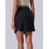 image:image3 Pack Womens Active Skorts with Pockets High Waist Athletic Skirts with Builtin Shorts for Tennis Golf WorkoutBeigeOliveBlack