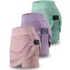 image:image3 Pack Womens Active Skorts with Pockets High Waist Athletic Skirts with Builtin Shorts for Tennis Golf WorkoutPeachLavenderMint