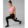 image:image2Pack High Impact Sports Bra for Women Sewnin Pads Molded Cups Adjustable Straps for Running Gym WorkoutBlackBlush Pink