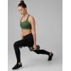 image:image2Pack High Impact Sports Bra for Women Sewnin Pads Molded Cups Adjustable Straps for Running Gym WorkoutBlackOlive Green