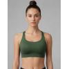 image:image2Pack High Impact Sports Bra for Women Sewnin Pads Molded Cups Adjustable Straps for Running Gym WorkoutBlackOlive Green