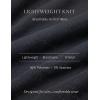 image:imageLiberty Pro Petite Womens Pajama Pants 26 Inseam  Lightweight Ankle Length Wide Leg High Waisted Lounge Pants with PocketsCharcoal