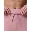 image:imageLiberty Pro Petite Womens Pajama Pants 26 Inseam  Lightweight Ankle Length Wide Leg High Waisted Lounge Pants with PocketsDusty Rose