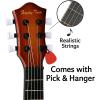 image:image23 Acoustic Guitar Kids 6 String Toy Guitar  Realistic Steel Strings  Beginner Practice First Musical Instrument for Children Toddlers NaturalAmber