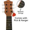 image:image23 Acoustic Guitar Kids 6 String Toy Guitar  Realistic Steel Strings  Beginner Practice First Musical Instrument for Children Toddlers NaturalBrown
