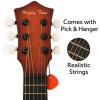 image:image23 Acoustic Guitar Kids 6 String Toy Guitar  Realistic Steel Strings  Beginner Practice First Musical Instrument for Children Toddlers NaturalMahogany