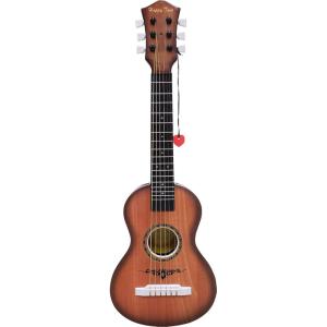 image:image23 Acoustic Guitar Kids 6 String Toy Guitar  Realistic Steel Strings  Beginner Practice First Musical Instrument for Children Toddlers NaturalWalnut