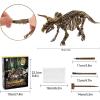 image:imageDig amp Discover Dino Triceratops Dinosaur Skeleton 3D Fossil Bones Excavation Science Educational Toy Kit for Kids ChildrenTriceratops