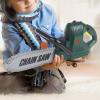 image:imageKids Electric Chainsaw Toy Tool Pretend Play Set with Safety Goggles Work Gloves  Rotating Chain and Realistic Sound Effects