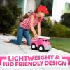 image:imageLiberty Imports Big Plastic Toy Fire Truck for Toddlers Boys and Girls  Pink Fireman Engine Vehicle with Rescue Ladders for Indoor and Outdoor Imaginative Play PinkPink