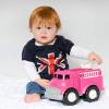 image:imageLiberty Imports Big Plastic Toy Fire Truck for Toddlers Boys and Girls  Pink Fireman Engine Vehicle with Rescue Ladders for Indoor and Outdoor Imaginative Play PinkPink