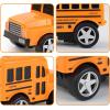 image:image12 Pack in Box Chubby School Bus Model Toys  4 inches Classic Long Nose Friction Powered 360 Rotation Vehicles  Ideal Gift Party Favors for Kids 1 Dozen