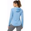 image:imageLiberty Pro Womens Sun Shirts UV Protection Long Sleeve Lightweight Quick Dry Hoodie with Thumbholes for Hiking FishingBlue