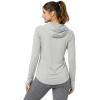 image:imageLiberty Pro Womens Sun Shirts UV Protection Long Sleeve Lightweight Quick Dry Hoodie with Thumbholes for Hiking FishingGray