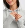 image:imageLiberty Pro Womens Sun Shirts UV Protection Long Sleeve Lightweight Quick Dry Hoodie with Thumbholes for Hiking FishingGray
