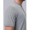 image:imageLiberty Pro 3Pack Mens Casual Henley Shirts  Comfort Soft Stretch Tees Relaxed Fit 3Button Summer TShirtsBlackBurgundyLight Gray