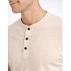 image:imageLiberty Pro 3Pack Mens Casual Henley Shirts  Comfort Soft Stretch Tees Relaxed Fit 3Button Summer TShirtsIvoryBlackHeather Gray