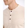 image:imageLiberty Pro 3Pack Mens Casual Henley Shirts  Comfort Soft Stretch Tees Relaxed Fit 3Button Summer TShirtsIvoryBlackOlive Green