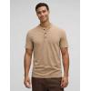 image:imageLiberty Pro 3Pack Mens Casual Henley Shirts  Comfort Soft Stretch Tees Relaxed Fit 3Button Summer TShirtsTaupeBlackBurgundy