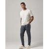 image:imageLiberty Pro 2 Pack Mens Joggers for Shorter Men  29 Inseam Sweatpants with Zip Pockets Regular Fit Tapered Workout PantsCharcoalBlack