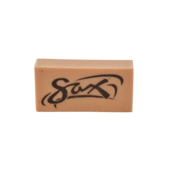 imageSax Gum Art Erasers 2 x 1 x 12 Inches Brown Pack of 12  438476