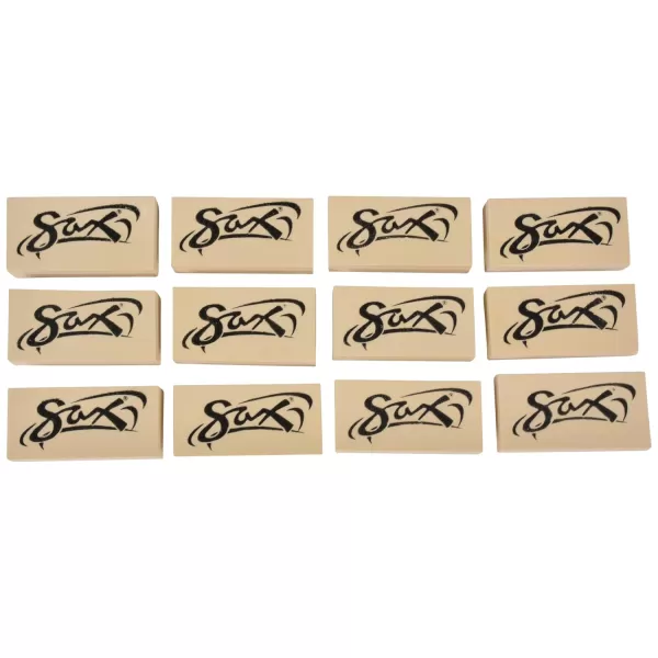 imageSax438485 Soap Erasers  2 x 1 x 58 inches  Pack of 12White