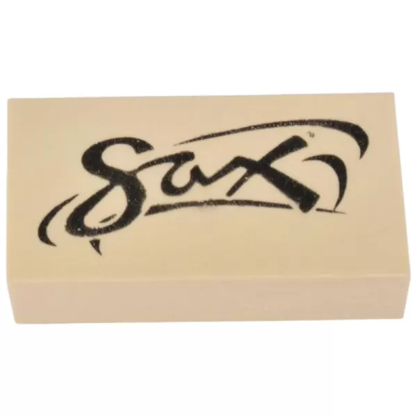 imageSax438485 Soap Erasers  2 x 1 x 58 inches  Pack of 12White