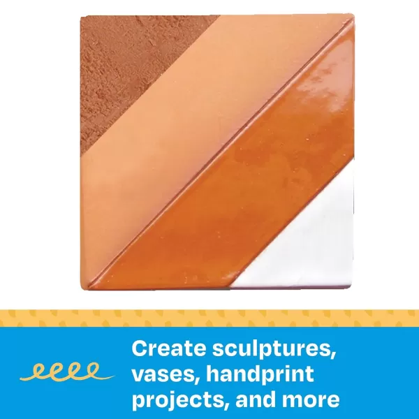 imageSax Low Fire Moist Earthenware Clay 50 Pounds Red  400237