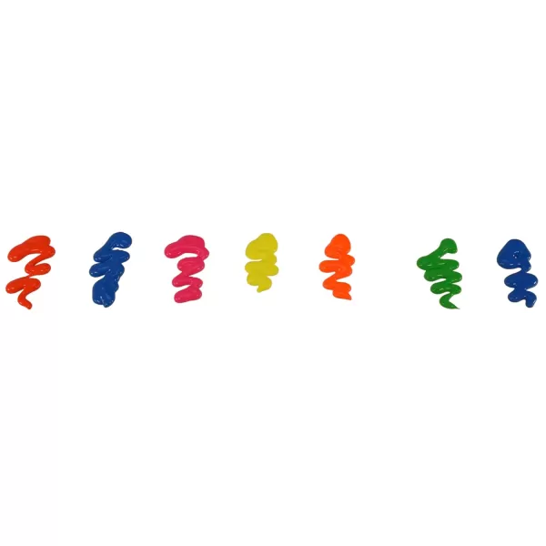 imageSax Versatemp Tempera Paints Assorted Fluorescent Colors 6 Count Pack of 1 1440727