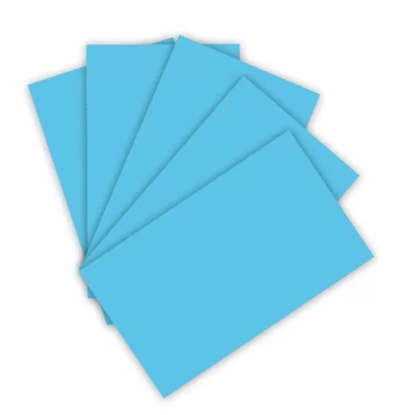 imageSax 100 Percent Sulphite Art Paper Sky Blue 18quot L x 12quot W Pack of 50