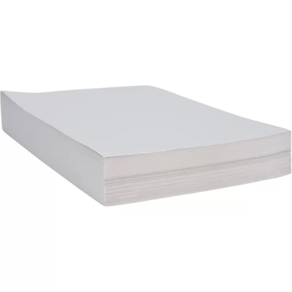 imageSax School Smart  85250 Newsprint Drawing Paper 30 lb 812 x 11 Inches 500 Sheets WhitePAPER