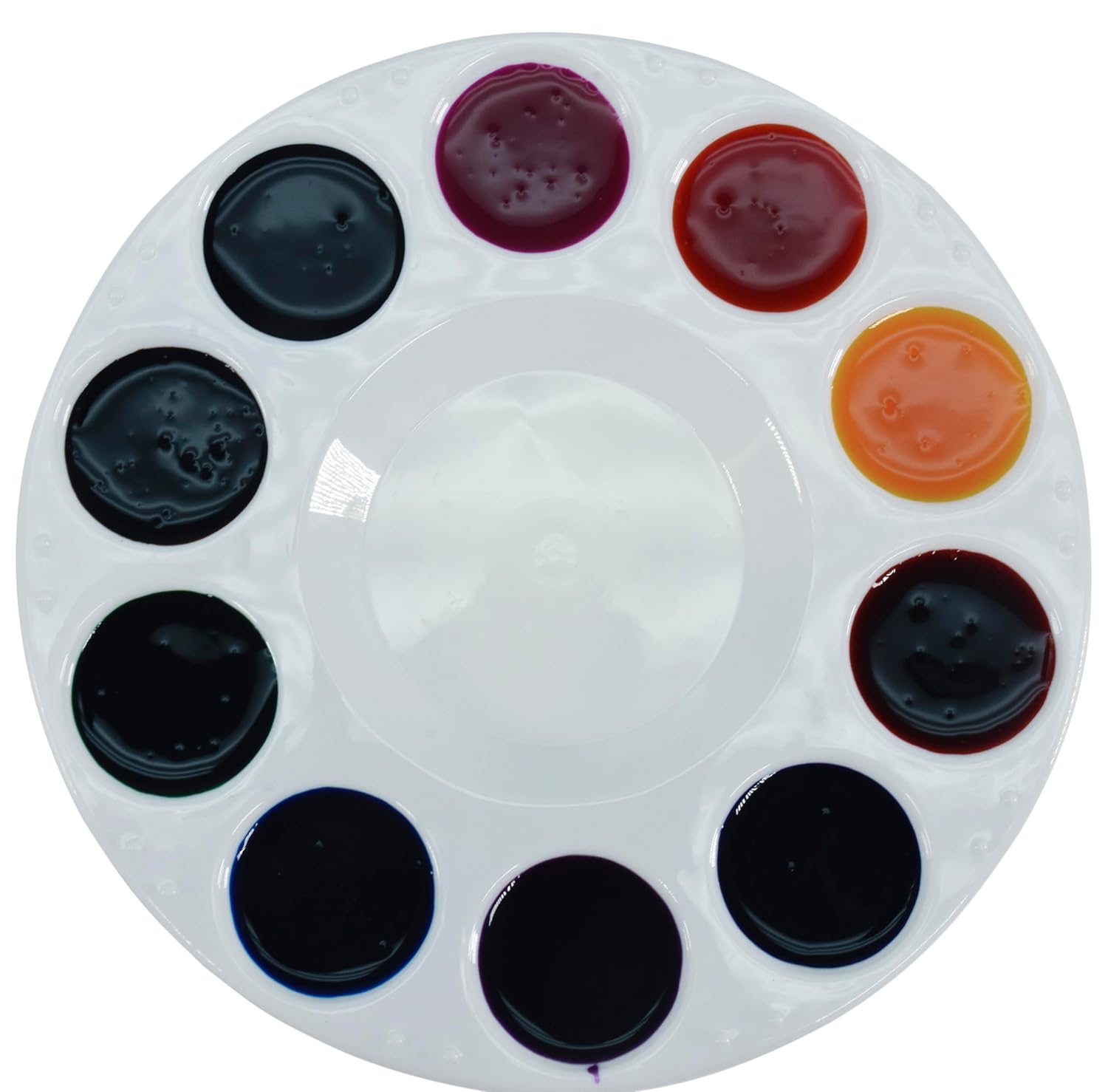 imageSax Liquid Washable Watercolor Paints 8 Ounces Assorted Colors Set of 10