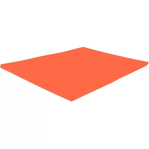 imageSax Colored Art Paper 9 x 12 Inches Orange 50 Sheets