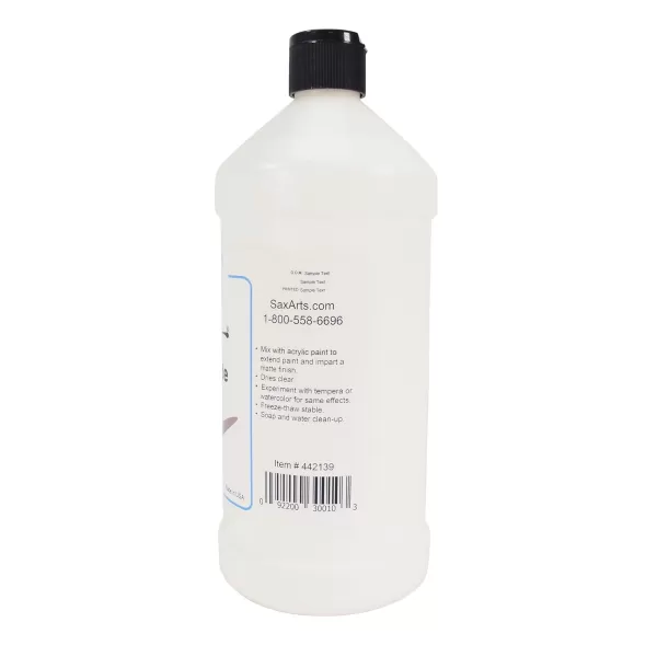 imageSax True Flow Acrylic Matte Medium  1 Quart  442139 32 Fl Oz Pack of 1