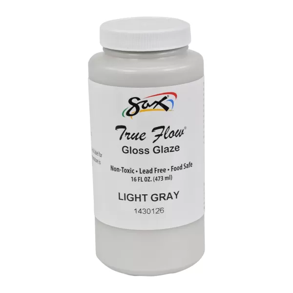 imageSax True Flow Gloss Glaze Light Gray 1 Pint1430126