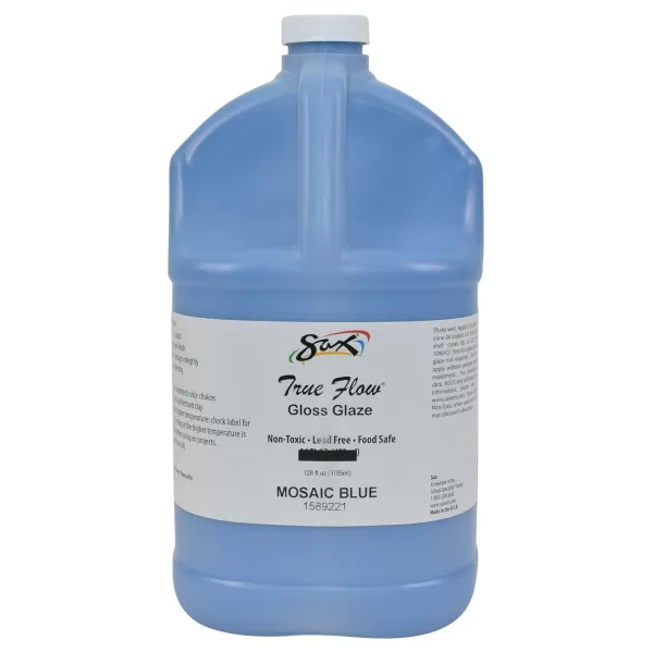 imageSax True Flow Gloss Glaze Mosaic Blue 1 Gallon