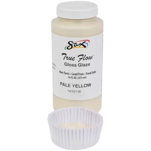 imageSax True Flow Gloss Glaze Pale Yellow 1 Pint