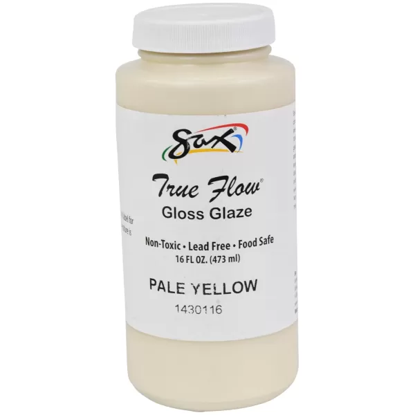 imageSax True Flow Gloss Glaze Pale Yellow 1 Pint