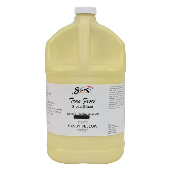 imageSax True Flow Gloss Glaze Sassy Yellow 1 Gallon