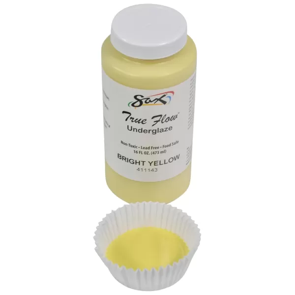 imageSax True Flow Underglaze Bright Yellow 1 Pint