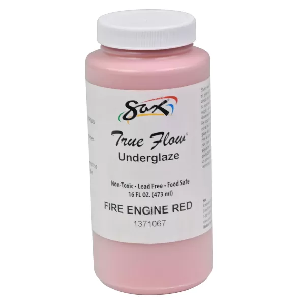 imageSax True Flow Underglaze Fire Engine Red 1 Pint