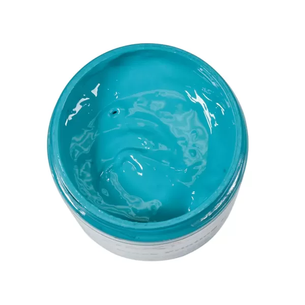 imageSax True Flow Water Soluble Block Printing Ink  8 Ounce Jar  Turquoise