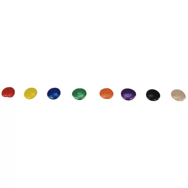 imageSax Versatemp HeavyBodied Deluxe Tempera Paint for School and Arts and Crafts Use Assorted Pearlescent Colors 16 Ounce Pints Set of 8