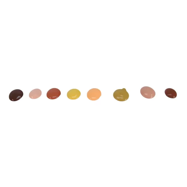 imageSax Versatemp HeavyBodied Deluxe Tempera Paint for School and Arts and Crafts Use Assorted Skin Tone Colors 16 Ounce Pints Set of 8