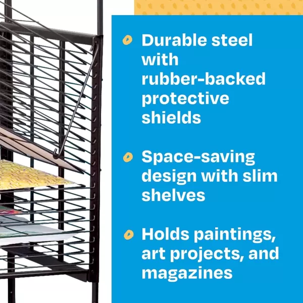 imageSax409129 OverTheDoor Drying Rack 20 Shelves 412 x 2112 in1