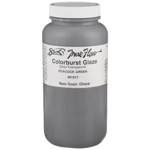 imageSax Colorburst Glaze Peacock Green 1 Pint