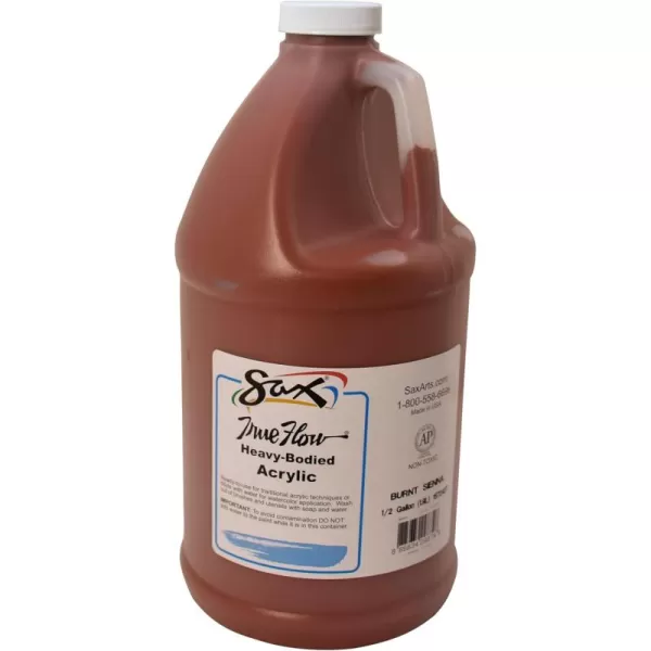 imageSax PAINT ACRYLIC HB BURNT SIENNA 12 GALLON